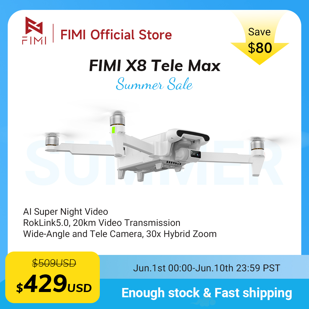 FIMI X8 Tele Max new drone Wid - Drone Thermal Imaging 评论和价格