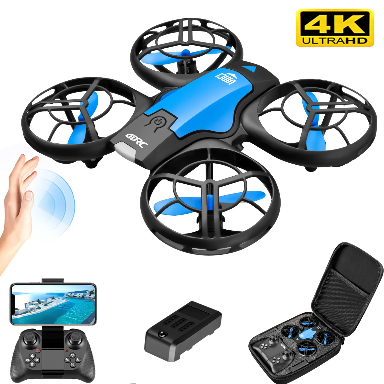 V8 New Mini Drone 4k professio - Drone Video Production 评论和价格