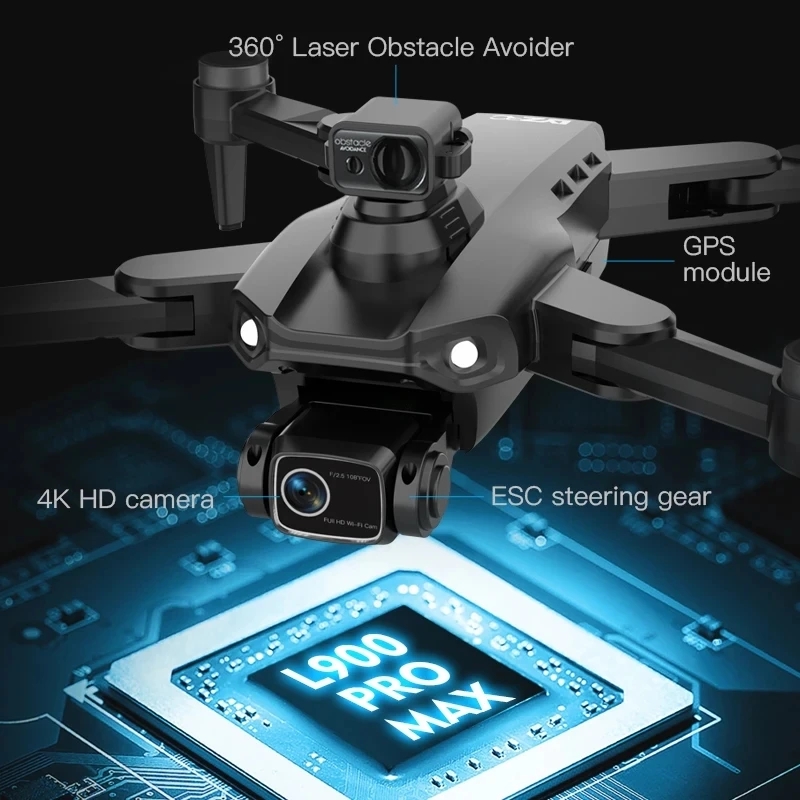 L900 Pro MAX GPS Drone 4K Prof - Drone Mapping 评论和价格