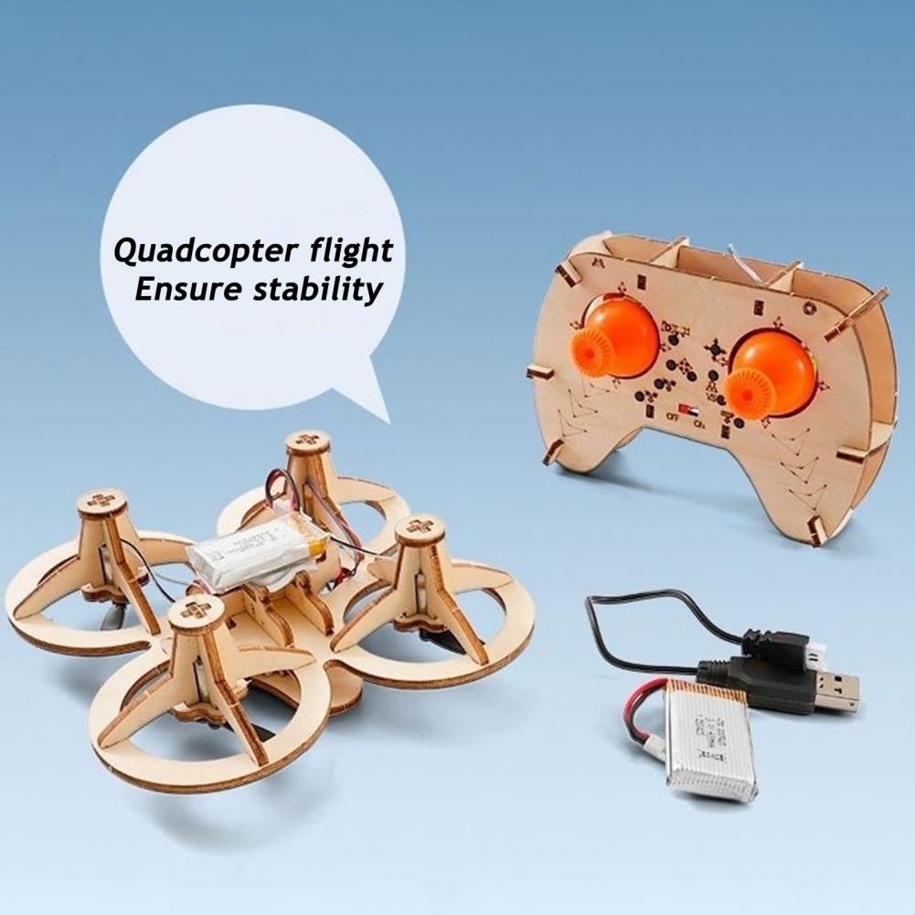 Rc Drone Toy Wooden Drone Puzz - Drone Aerial Photography 评论和价格