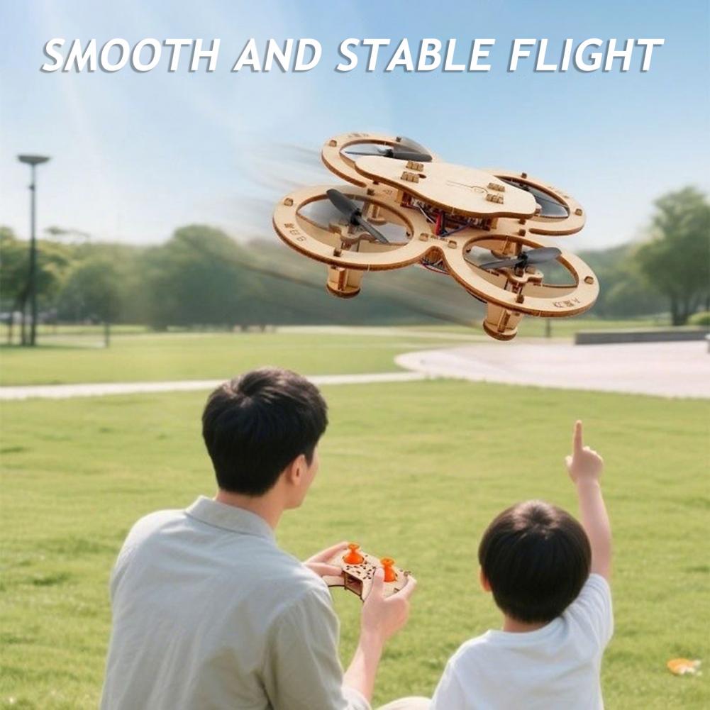 Rc Drone Toy Wooden Drone Puzz - Drone Aerial Photography 评论和价格