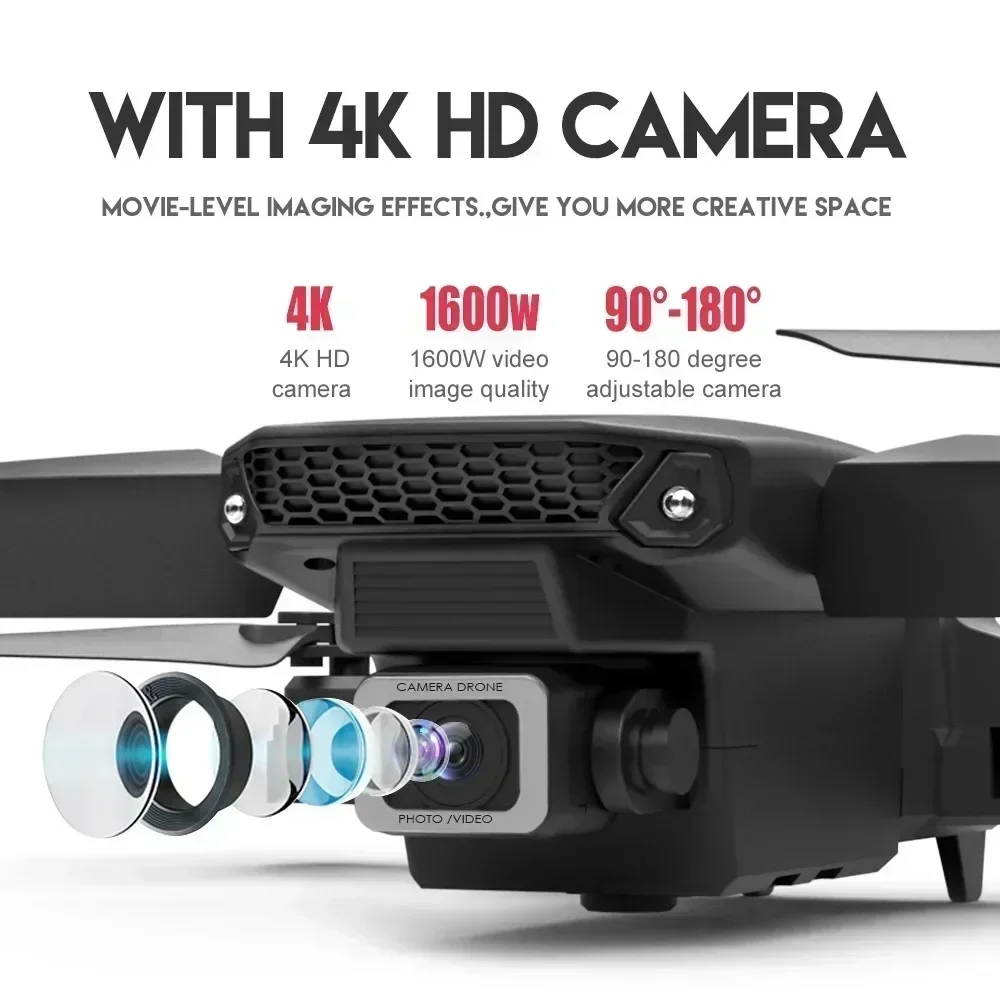 E88 Pro WIFI FPV Drone Wide An - Drone Aerial Photography 评论和价格