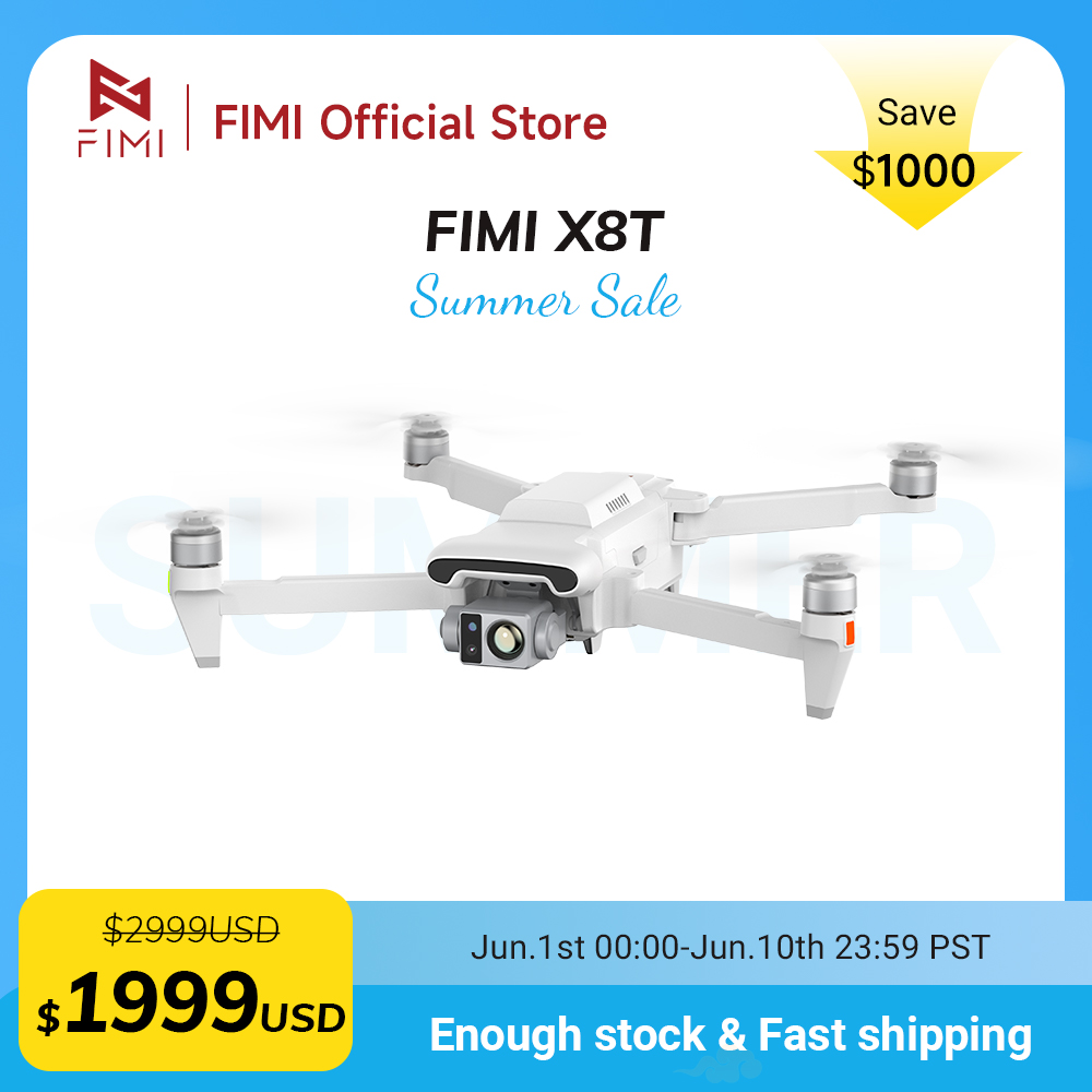 FIMI X8T Drone Thermal Infrare - Drone Thermal Imaging 评论和价格