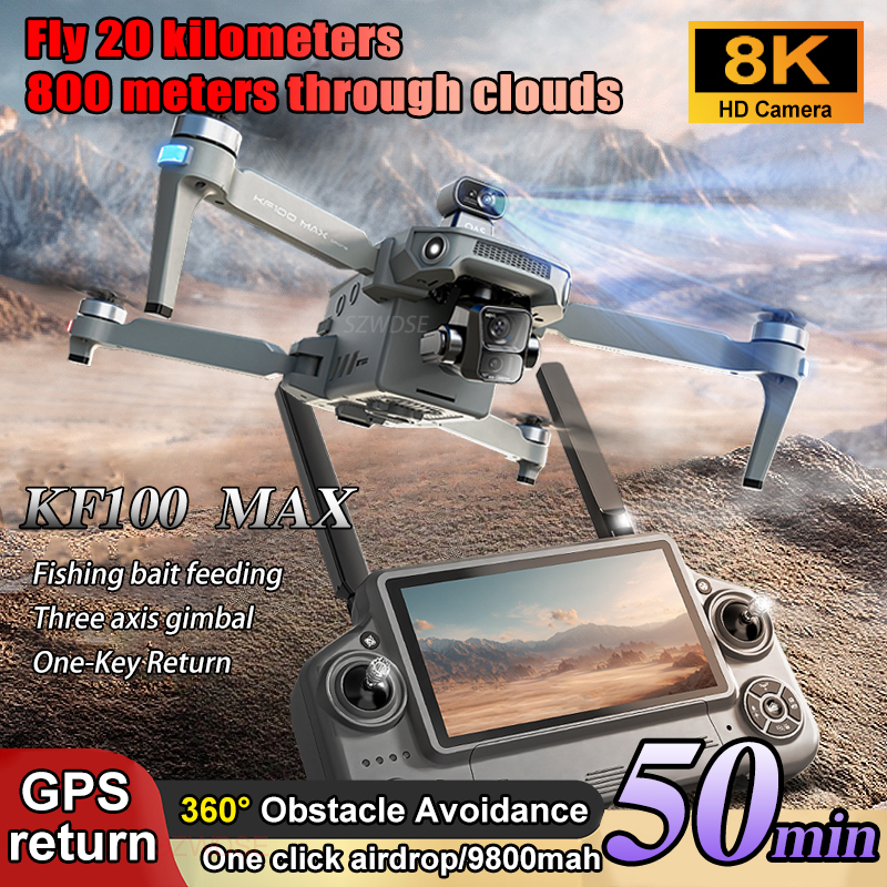 SJRC KF100 MAX 8K UHD Photo HD - Drone Video Production 评论和价格