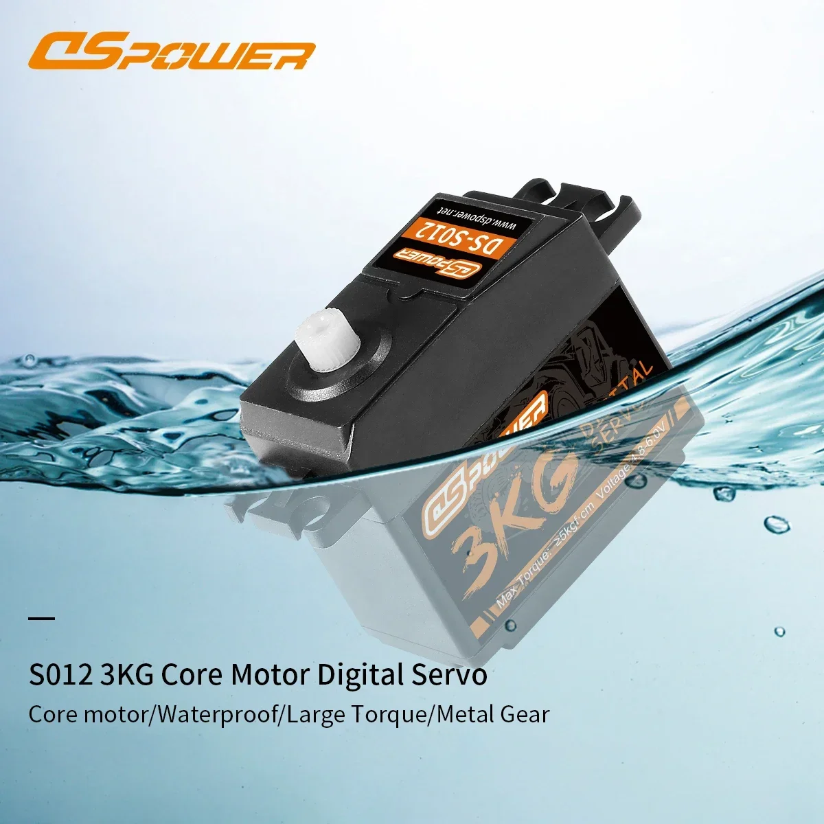 DSpower 3KG Plastic Gear Water - Drone Lidar 评论和价格